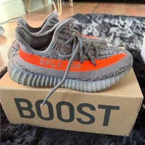 Adidas Kids Sneakers - Gray and Orange